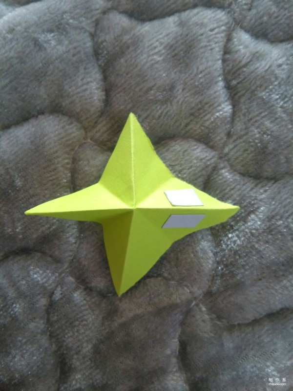 Simple origami of small nails, special origami method of paper stars