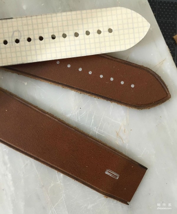 Apple Watch leather strap production process