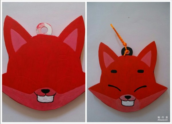 DIY method of making little fox’s paper quilling paper