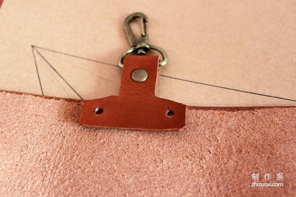 Simple key bag handmade process