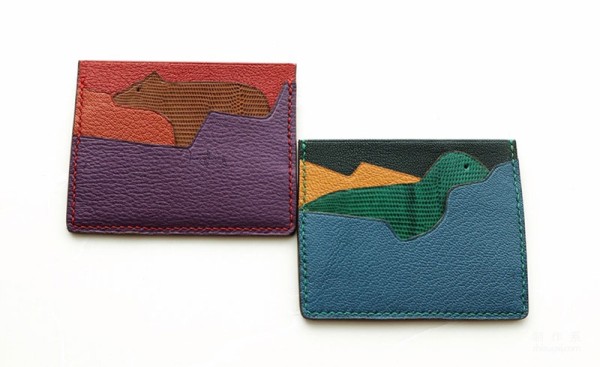 Hermès Petit H series small card holder